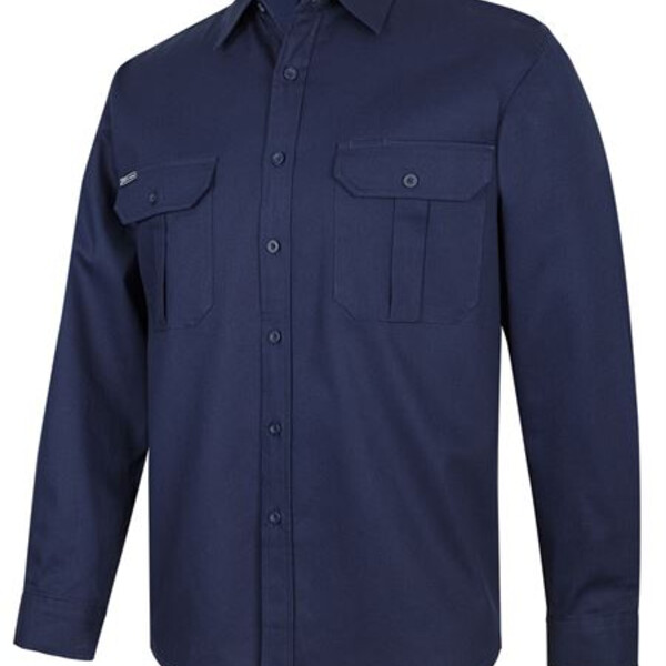 6WLS Mens JB's L/S 190G Work Shirt Thumbnail