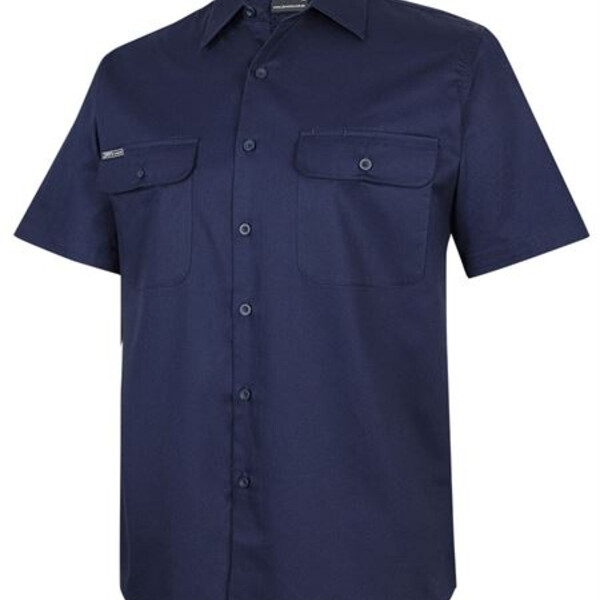 6WSLS Mens JB's S/S 150G Work Shirt Thumbnail