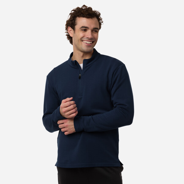 STF870 Men's Stretch Fleece Quarter-Zip Pullover Thumbnail