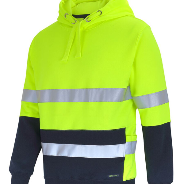 6DPJ JB's Hi Vis D+N 330G Pullover Hoodie L/S Thumbnail