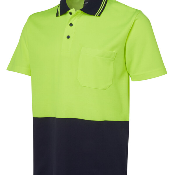 6NCCS JB's Hi Vis Non Cuff S/S Cotton Back Thumbnail