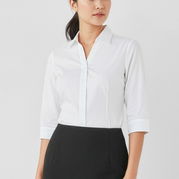 40311 Womens Hudson 3/4 Sleeve Shirt Thumbnail