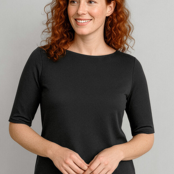 44113 Camille Womens Short Sleeve T-Top Thumbnail
