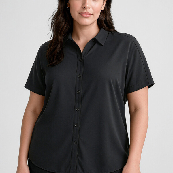 RB365L Dahlia Womens Short Sleeve Blouse Thumbnail