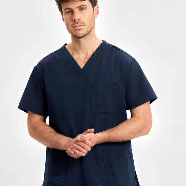 CU544US Pulse Unisex V-Neck Scrub Top Thumbnail