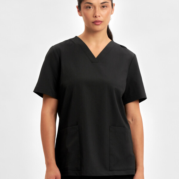 CU543LS Pulse Womens V-Neck Scrub Top Thumbnail