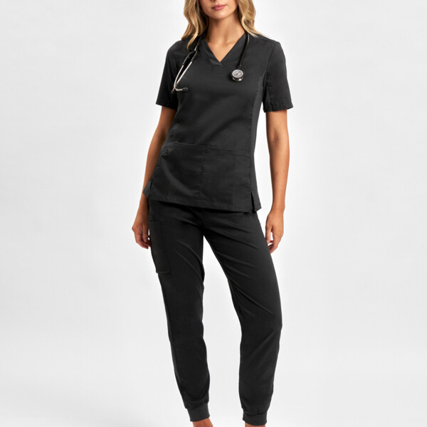 CSP042LL Riley Womens Slim Leg Jogger Scrub Pant Thumbnail