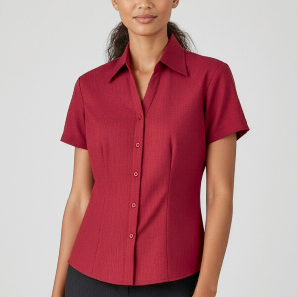 LB3601 Oasis Womens Short Sleeve Shirt Thumbnail