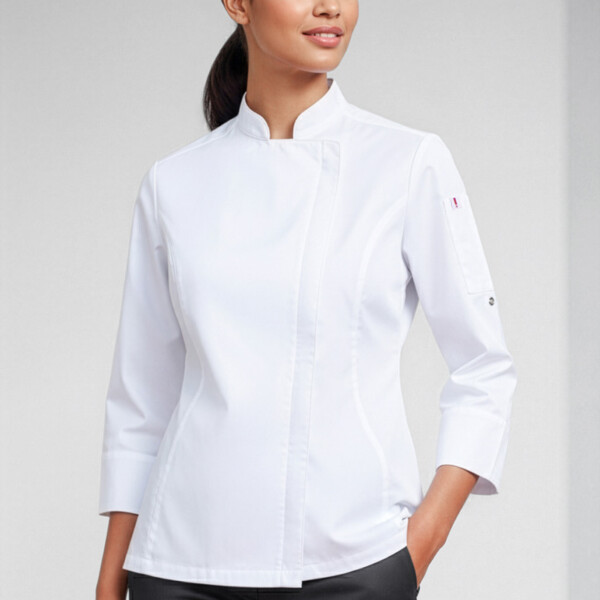 CH330LL Alfresco Womens Long Sleeve Chef Jacket Thumbnail